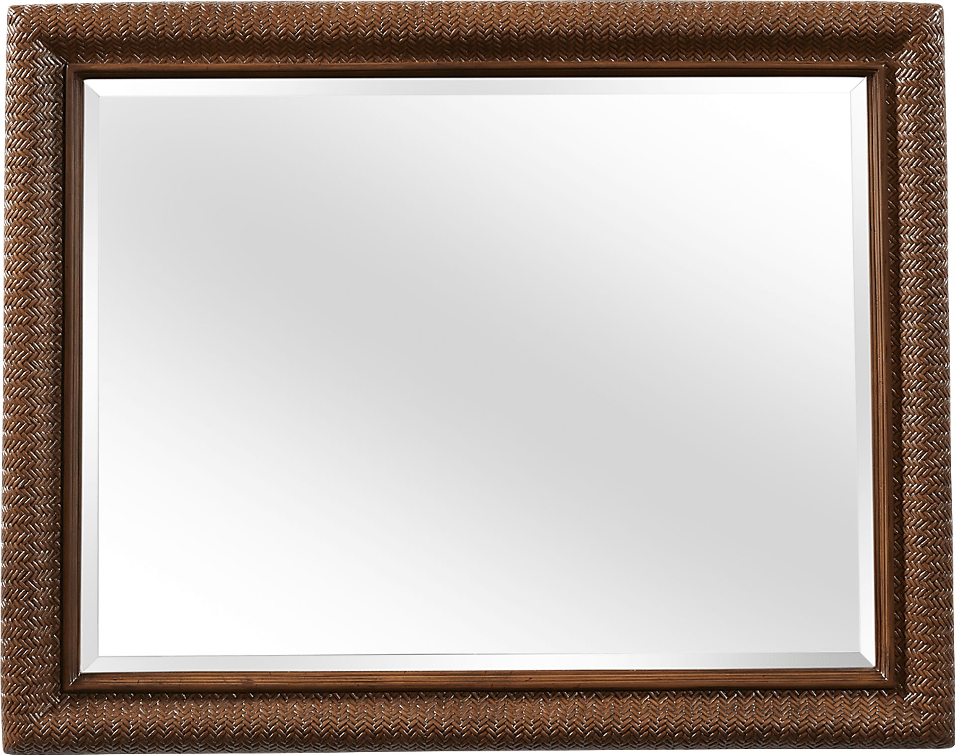 Cindy Crawford Key West Tobacco Dark Wood Mirror