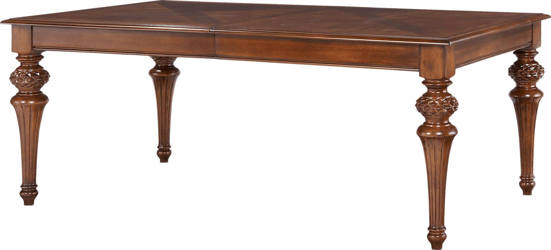 Cindy Crawford Home Key West Tobacco Rectangle Dining Table - Image 1