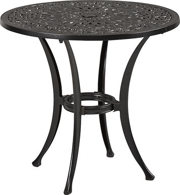 Lake Como Antique Bronze 30 in. Round Outdoor Dining Table