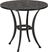 Cindy Crawford Home Lake Como Antique Bronze 30 in. Round Outdoor Dining Table