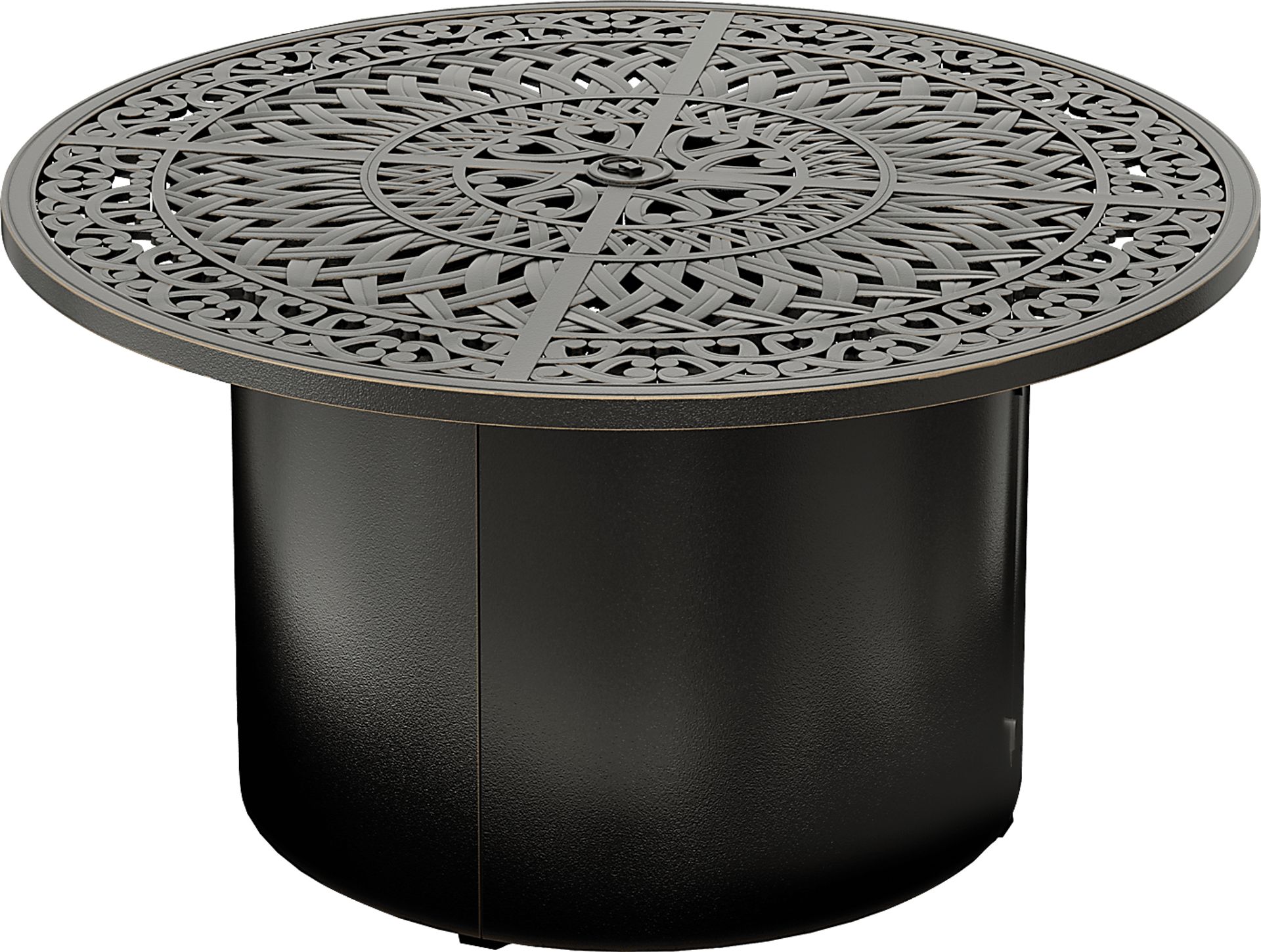 Lake Como Antique Bronze 42 in. Round Outdoor Fire Pit - Image 2