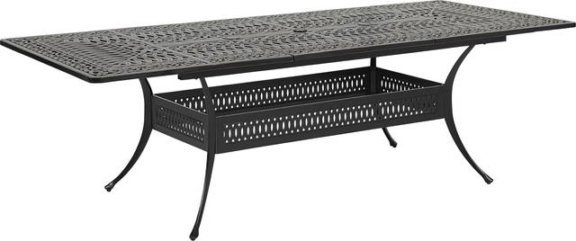 Cindy Crawford Home Lake Como Antique Bronze 7 Pc 72-102 in. Outdoor Dining Set with Sling Chairs - Thumbnail - Image 3