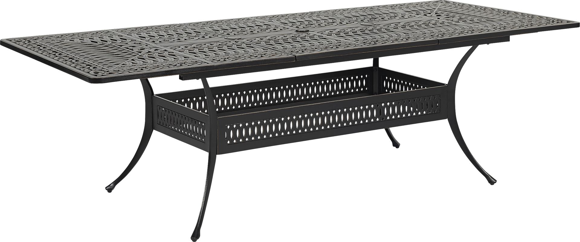 Cindy Crawford Home Lake Como Antique Bronze 5 Pc 72-102 In. Rectangle Outdoor Dining Set - Image 3