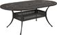 Cindy Crawford Home Lake Como Antique Bronze 72" Oval Outdoor Dining Table