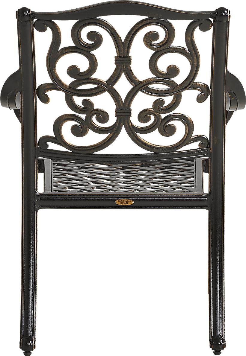Cindy Crawford Home Lake Como Antique Bronze 9 Pc Square Outdoor Dining Set