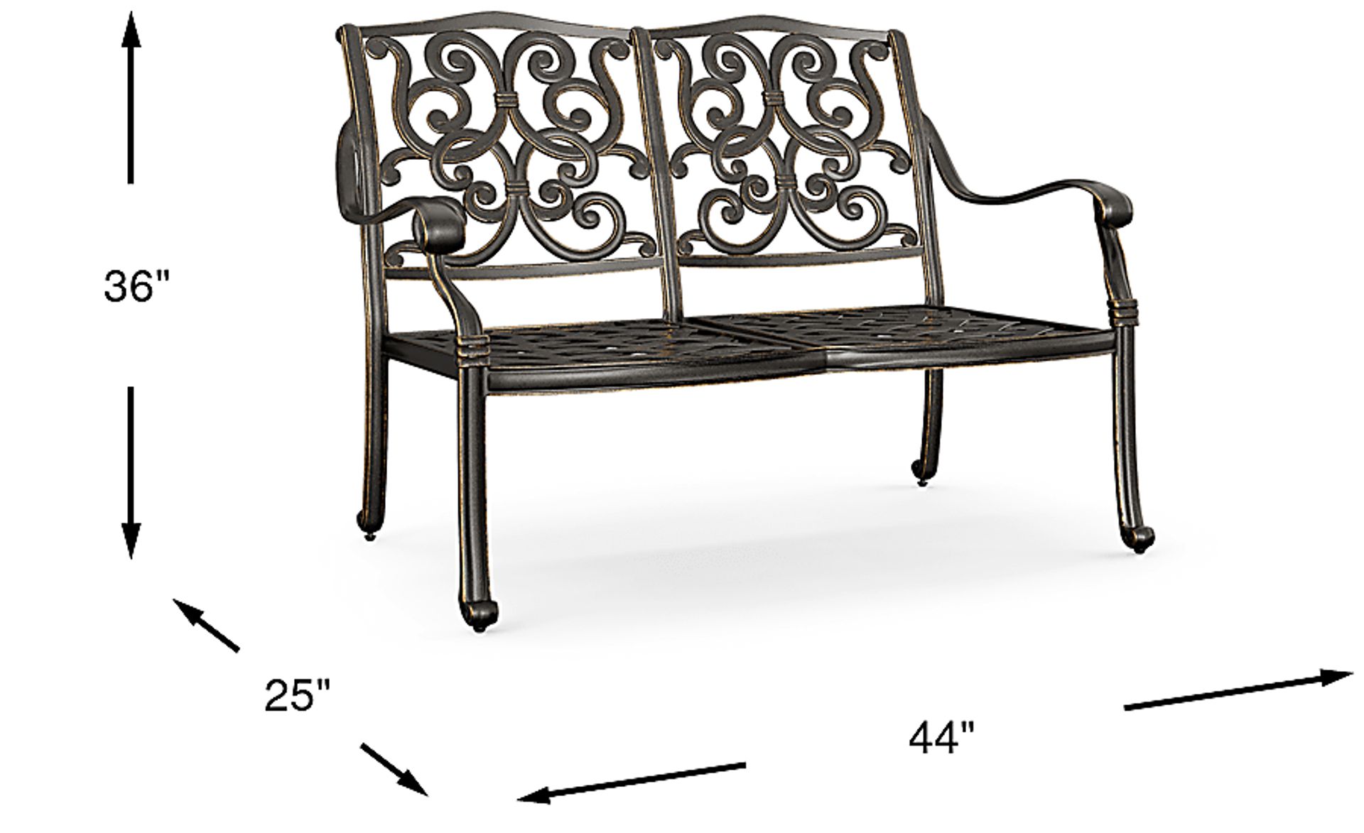 Dimension Image. Please refer to the Dimension Tab on this page for dimension details.