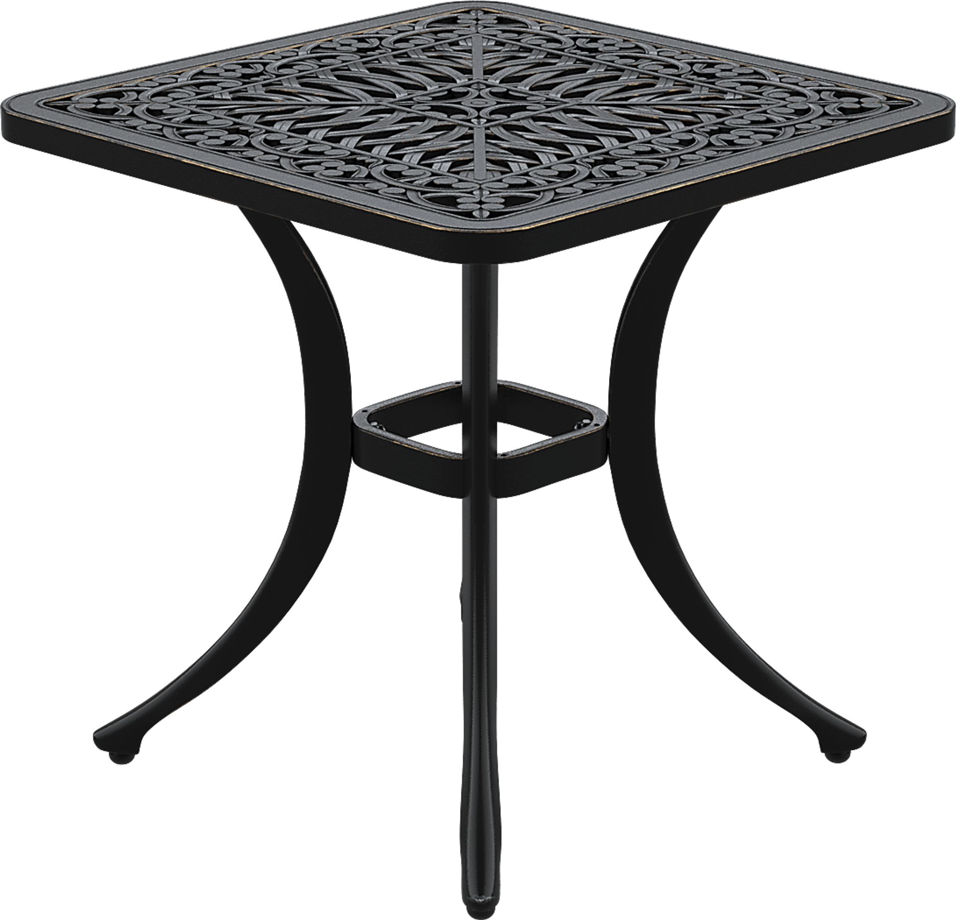 Cindy Crawford Home Lake Como Antique Bronze 6 Pc Outdoor Seating Set With Mushroom Cushions - Image 8