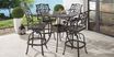 Lake Como Antique Bronze 42 in. Round Outdoor Dining Table