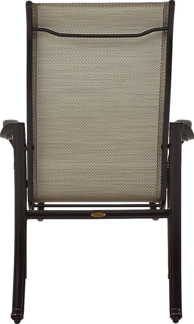 Cindy Crawford Home Lake Como Antique Bronze 7 Pc 72-102 in. Outdoor Dining Set with Sling Chairs - Thumbnail - Image 9