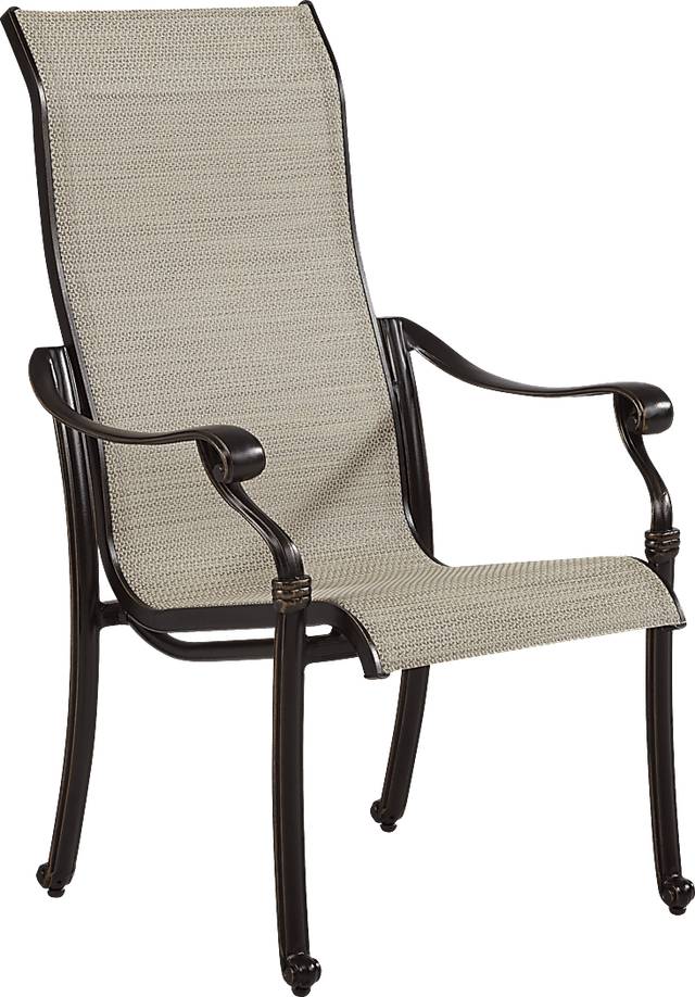 Cindy Crawford Home Lake Como Antique Bronze 7 Pc 72-102 in. Outdoor Dining Set with Sling Chairs - Thumbnail - Image 7