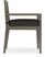 Lake Tahoe Gray Outdoor Arm Chair with Charcoal Cushion