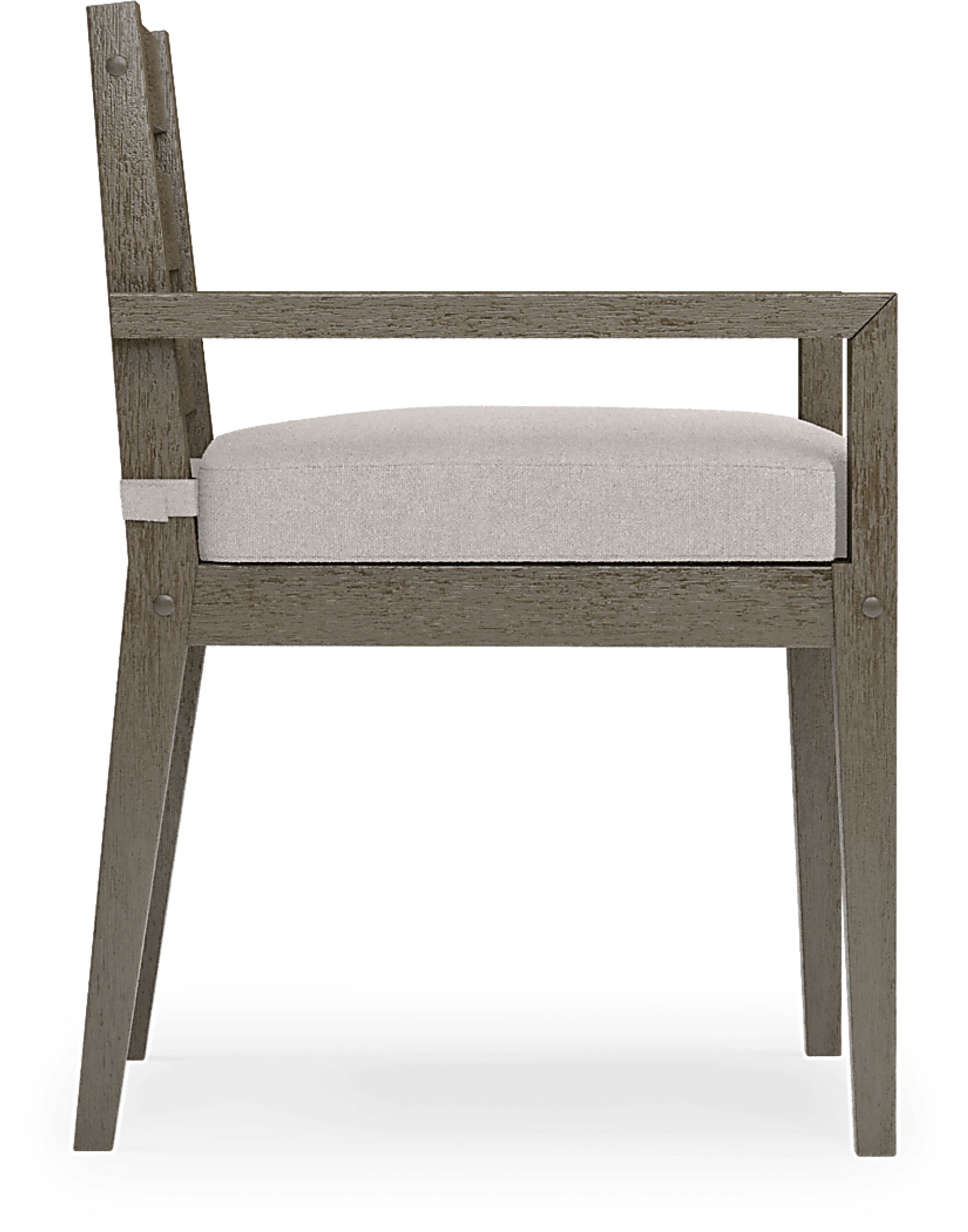 Lake Tahoe Gray 5 Pc Square Outdoor Dining Set with Seagull Cushions - Image 7