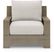 Cindy Crawford Home Lake Tahoe Gray Outdoor Club Chair with Seagull Cushions