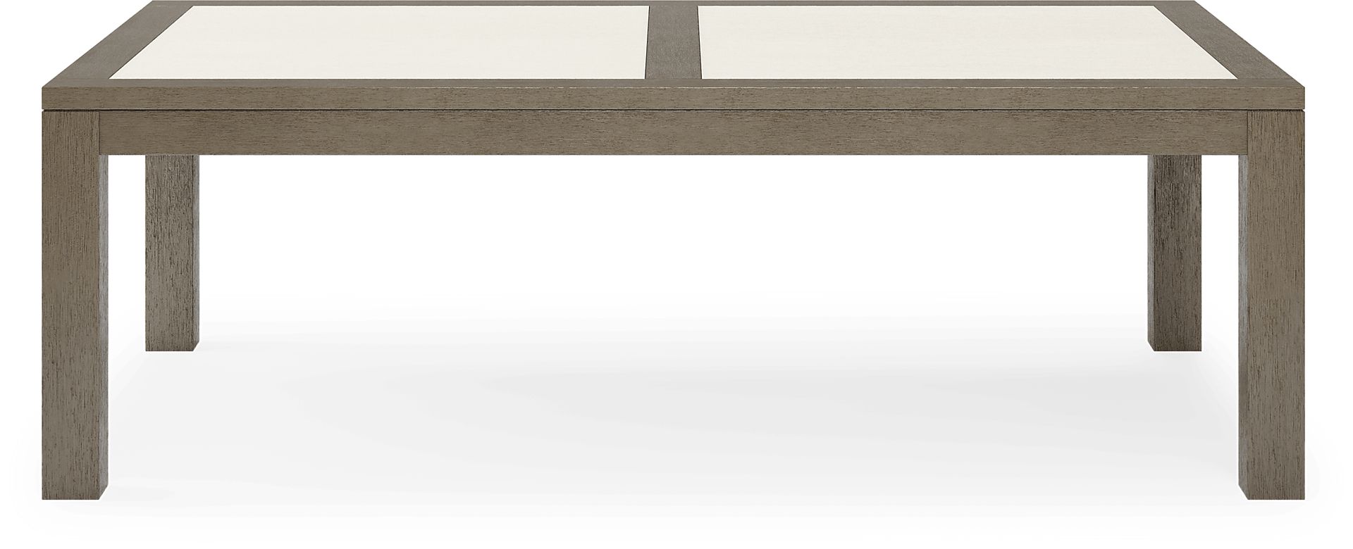 Lake Tahoe Gray 4 Pc Outdoor Loveseat Seating Set with Indigo Cushions - Image 7