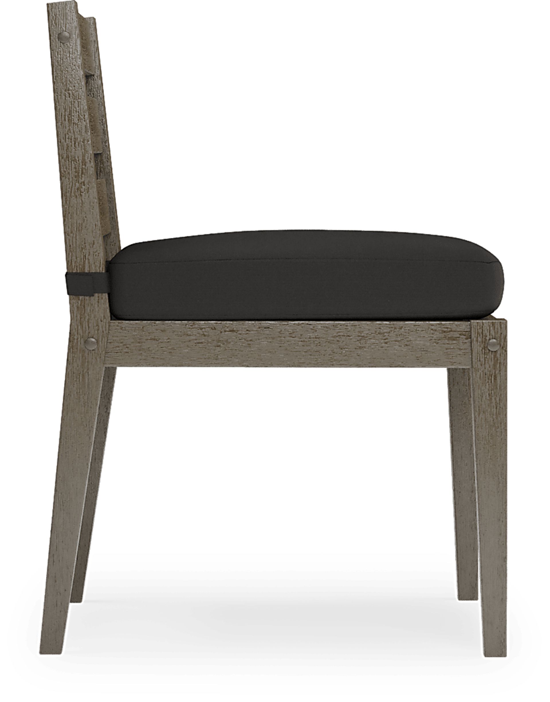 Lake Tahoe Gray 7 Pc Rectangle Outdoor Dining Set with Charcoal Cushions - Image 6