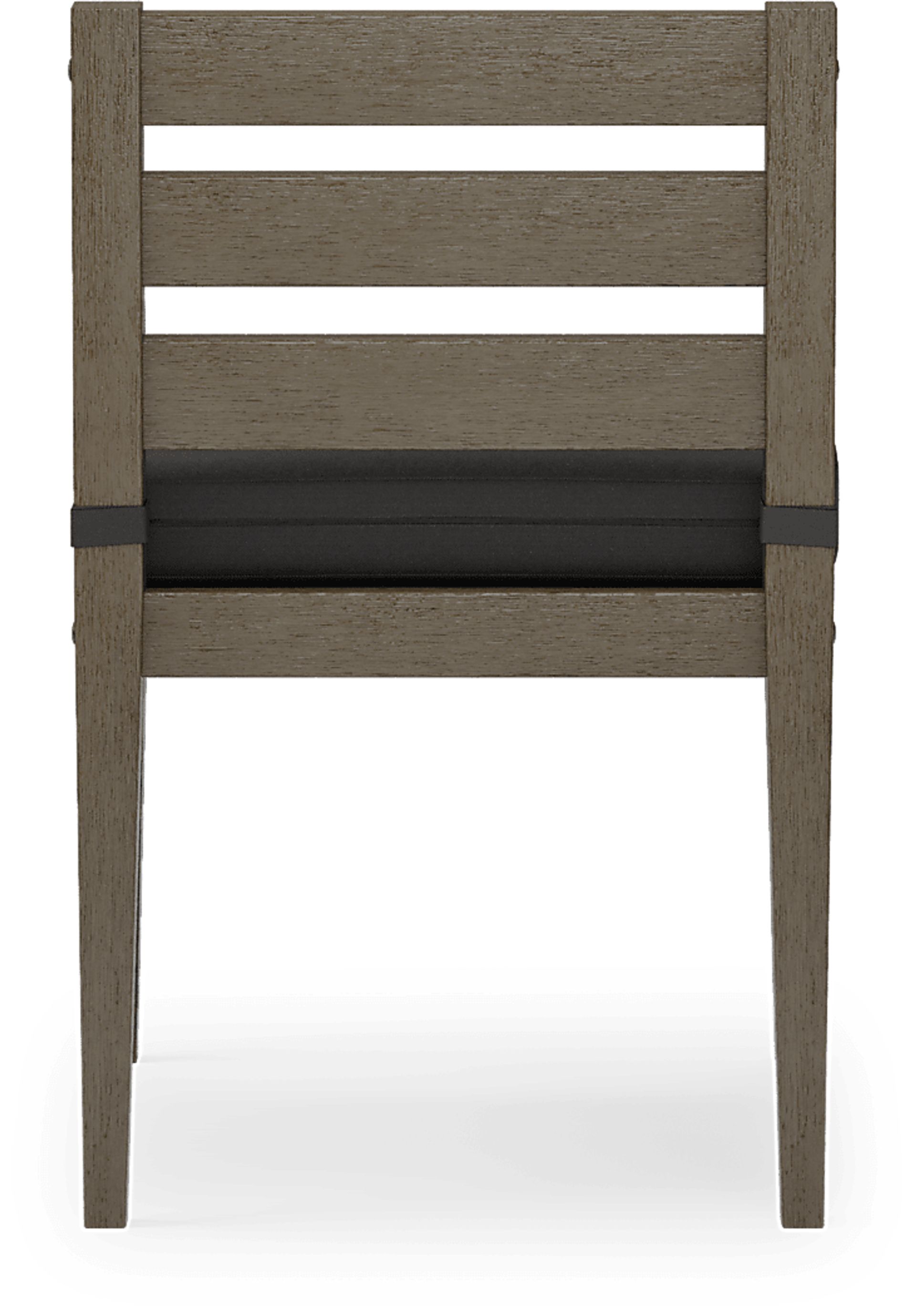 Lake Tahoe Gray 7 Pc Rectangle Outdoor Dining Set with Charcoal Cushions - Image 7
