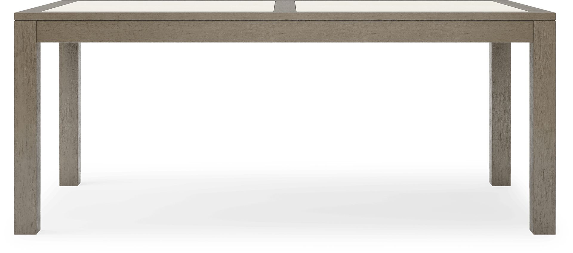Lake Tahoe Gray Rectangle Outdoor Dining Table - Image 3