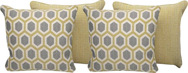 Lexi Maize 4 Pc Pillow Package - Thumbnail - Image 1