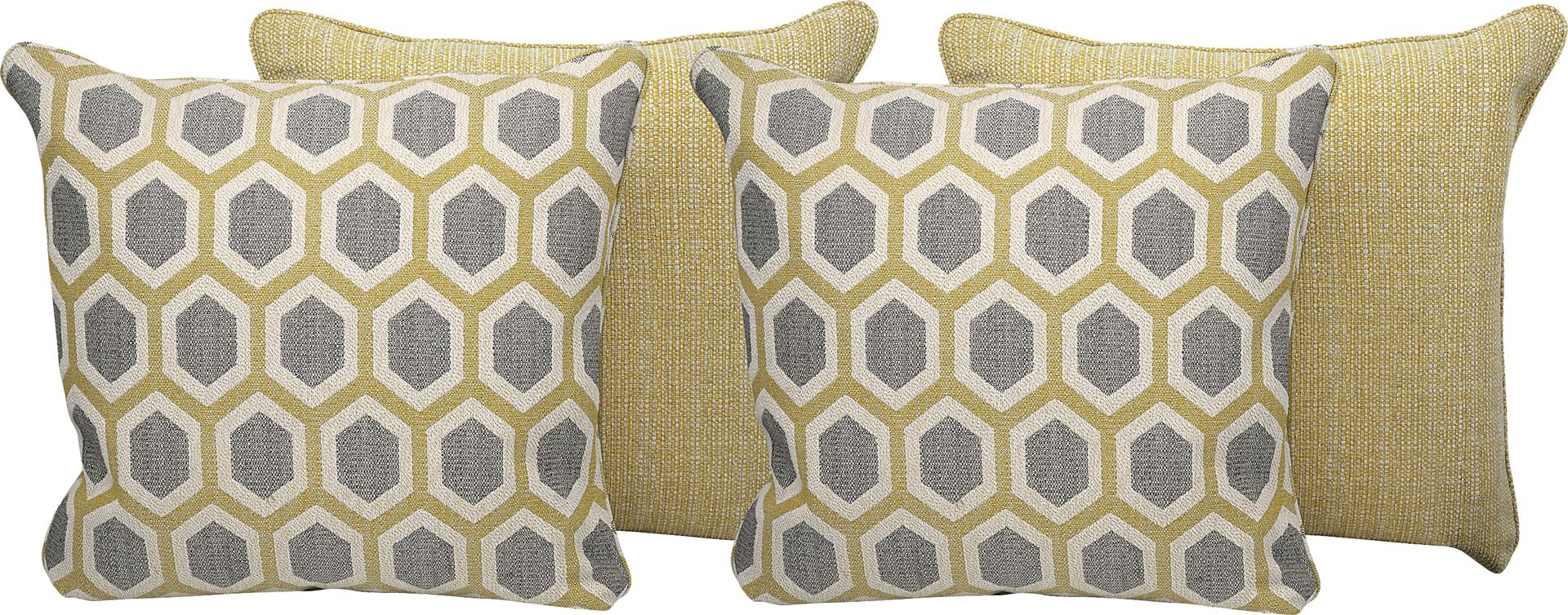 Lexi Maize 4 Pc Pillow Package - Image 1