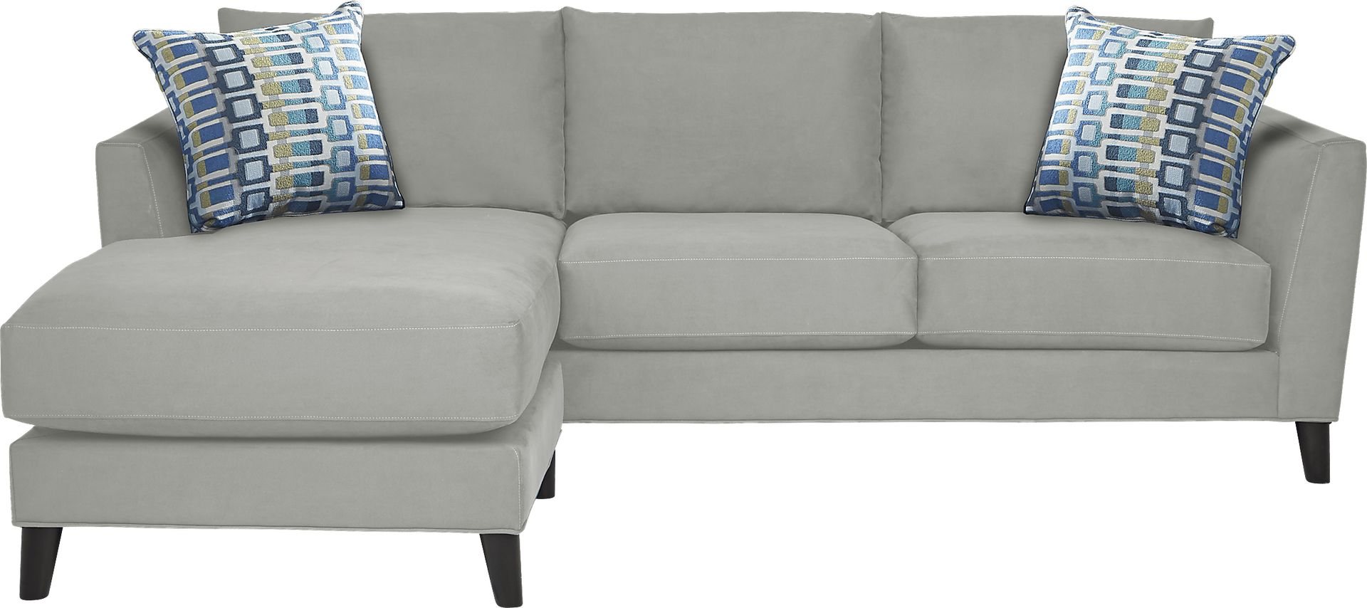 Lexington Avenue Platinum 2 Pc Sectional - Image 1