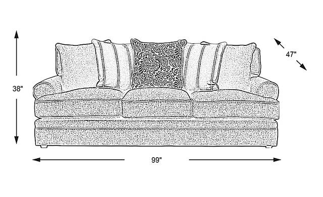 Dimension Image. Please refer to the Dimension Tab on this page for dimension details.