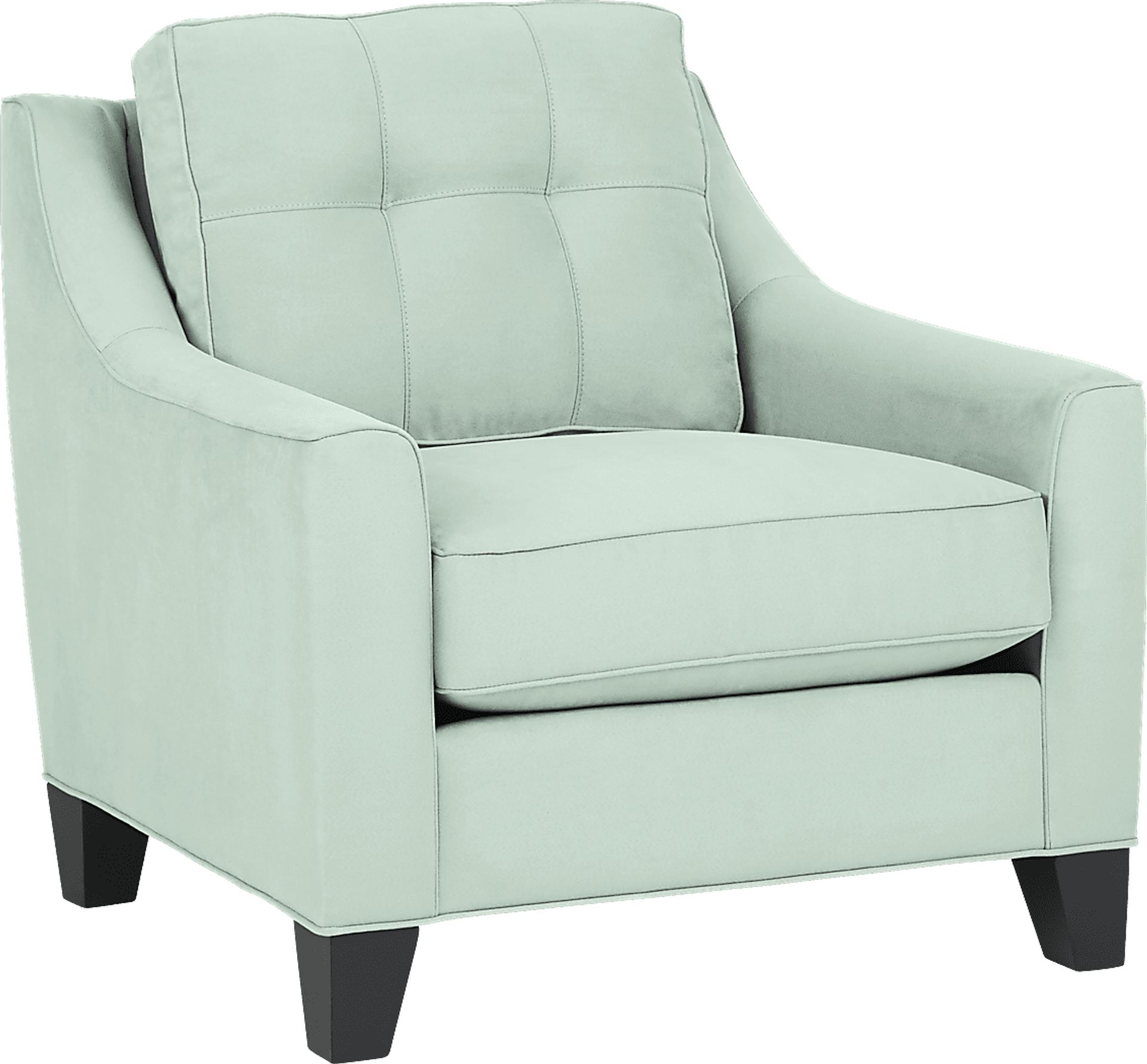 Cindy Crawford Home Madison Place Aqua Chair - Image 1