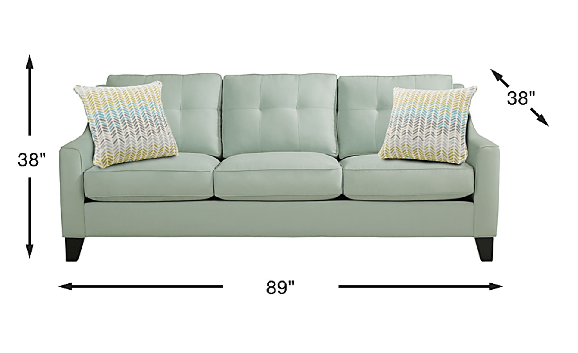 Dimension Image. Please refer to the Dimension Tab on this page for dimension details.