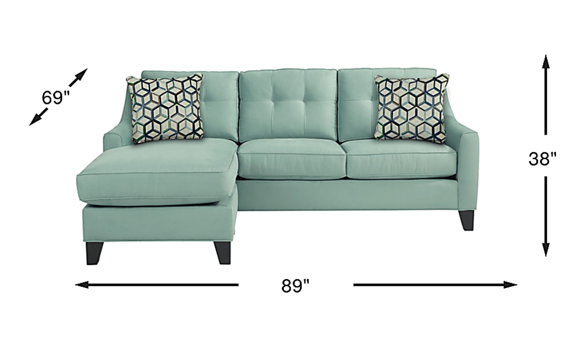 Dimension Image. Please refer to the Dimension Tab on this page for dimension details.