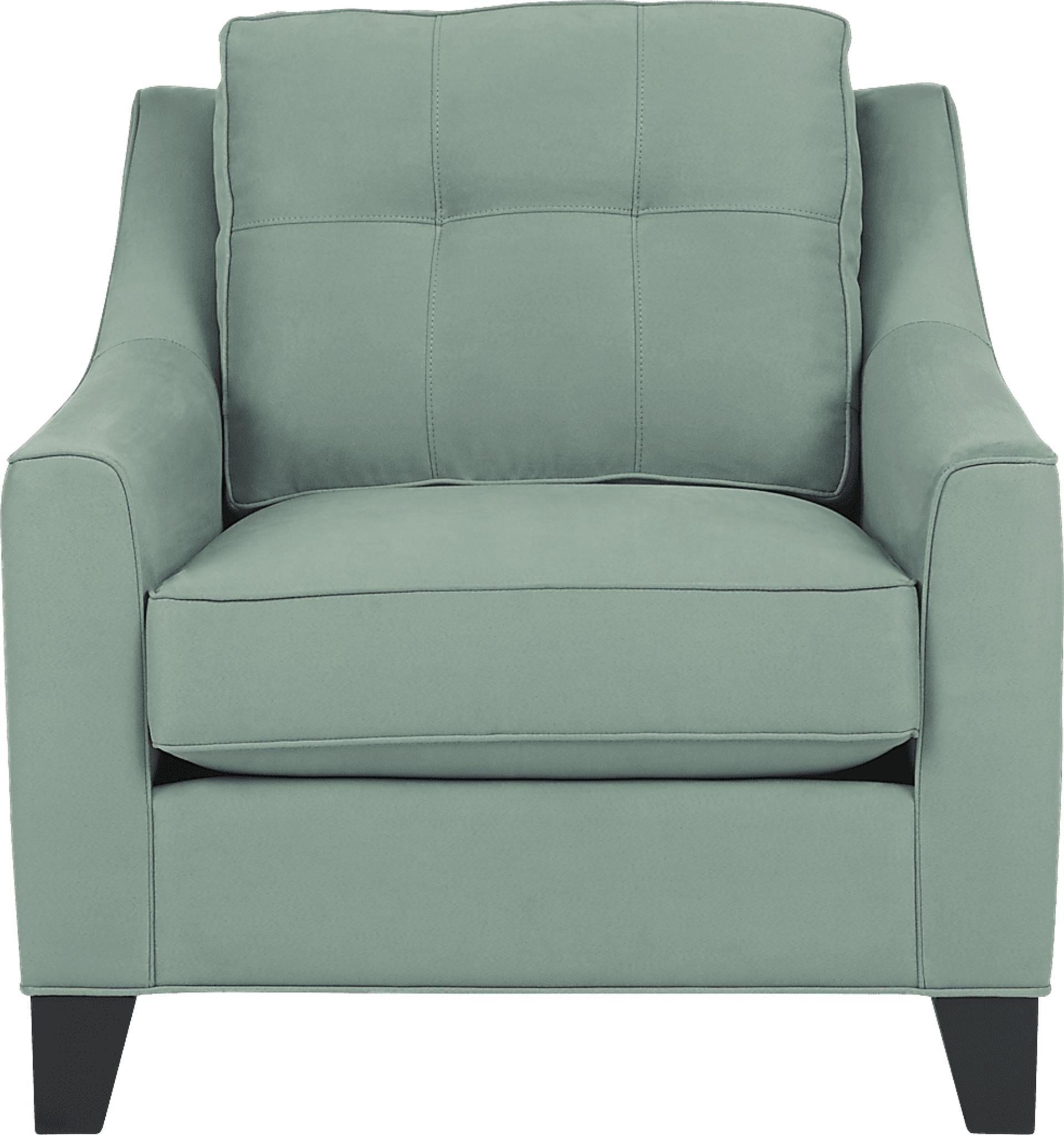 Cindy Crawford Home Madison Place Basil Microfiber Chair - Image 2