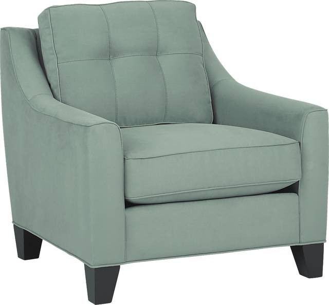 Cindy Crawford Home Madison Place Basil Microfiber Chair - Thumbnail - Image 1