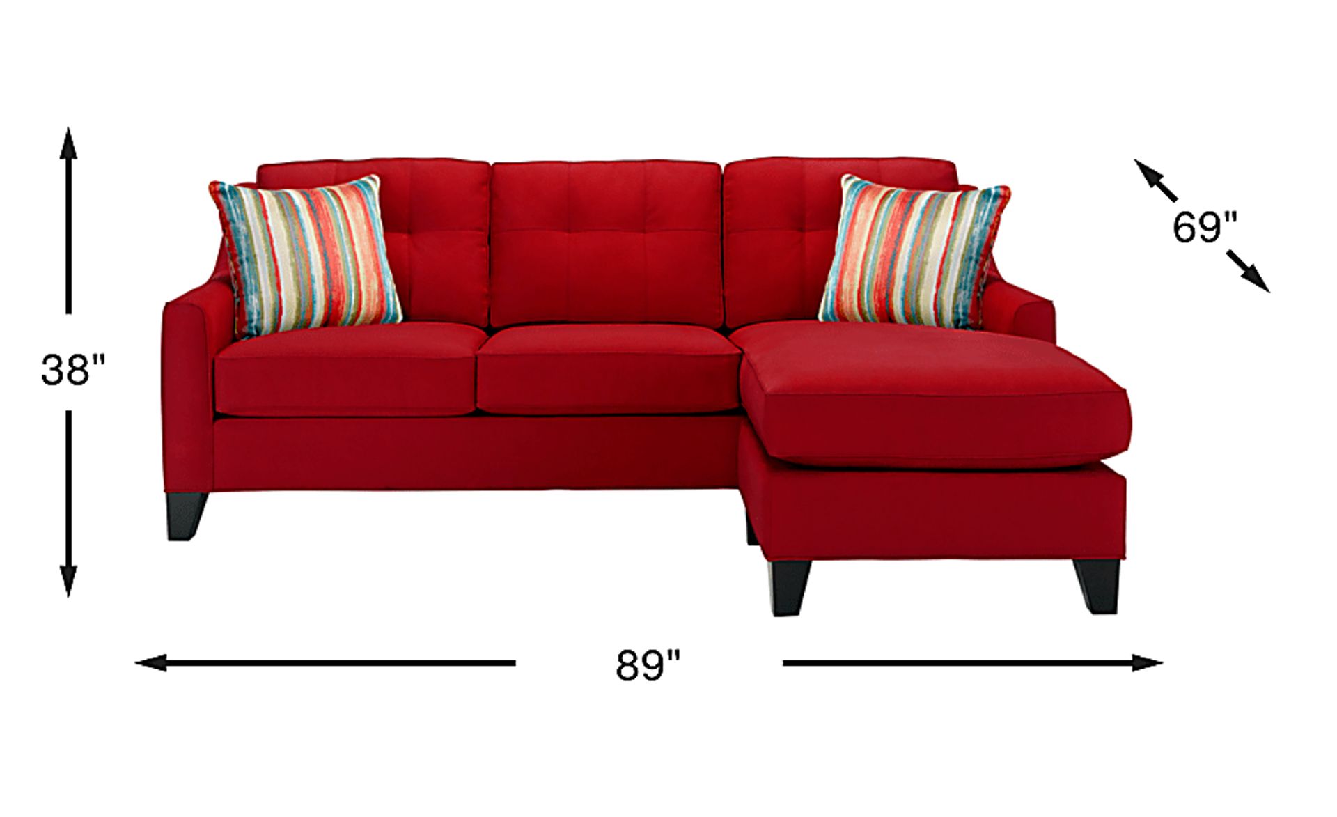 Dimension Image. Please refer to the Dimension Tab on this page for dimension details.