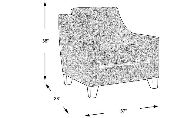 Dimension Image. Please refer to the Dimension Tab on this page for dimension details.