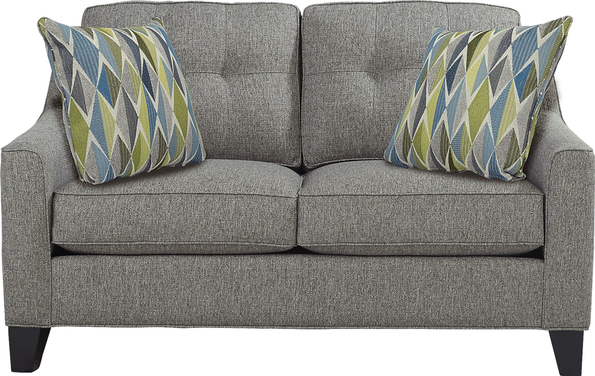 Cindy Crawford Home Madison Place Gray Textured 7 Pc Living Room - Image 4