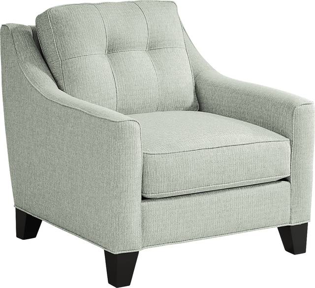 Madison Place Willow Green Textured Chair - Thumbnail - Image 2