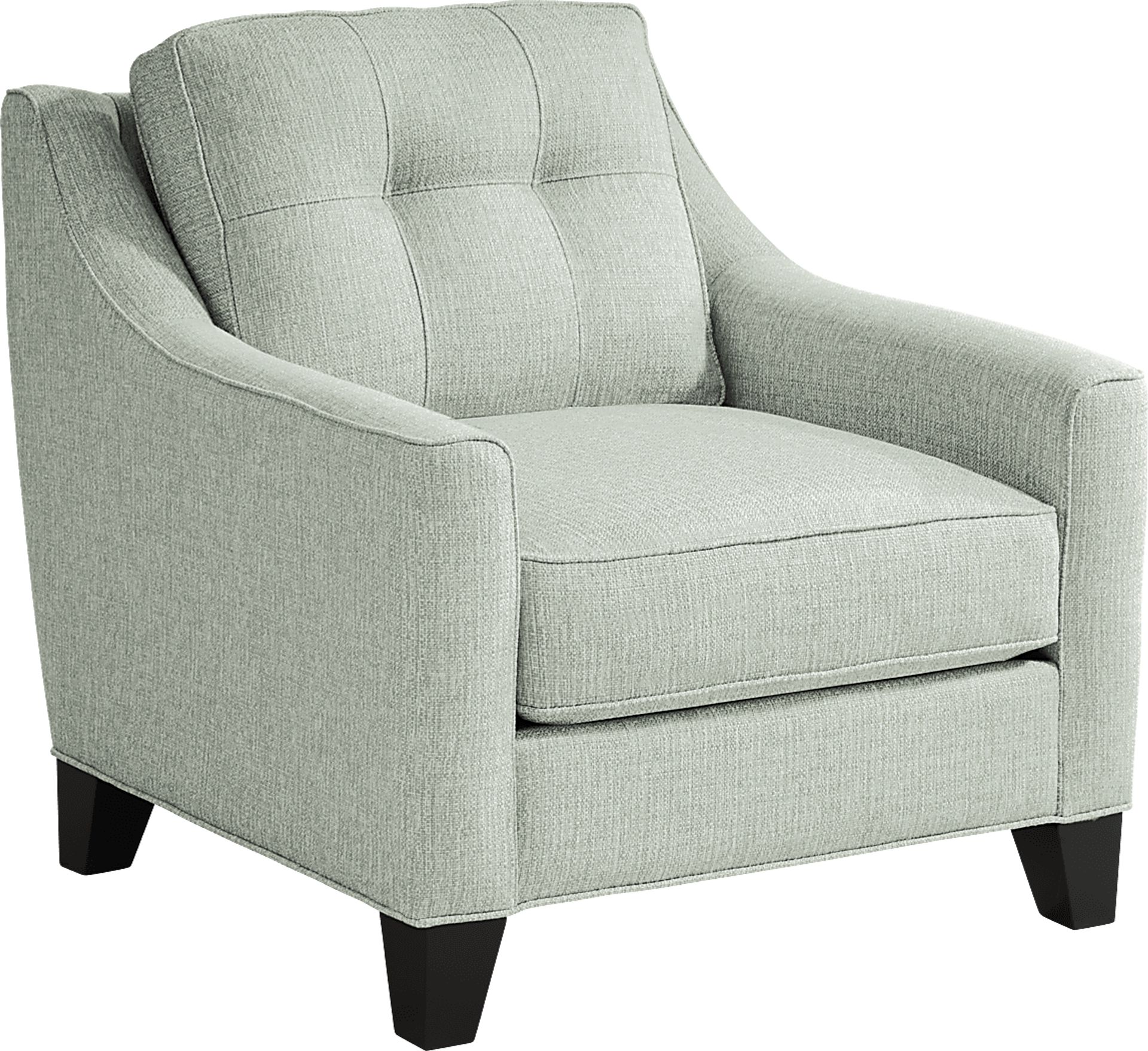 Madison Place Willow Green Textured Chair - Image 2