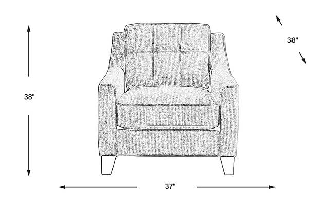 Dimension Image. Please refer to the Dimension Tab on this page for dimension details.