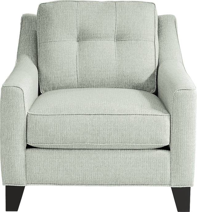 Madison Place Willow Green Textured Chair - Thumbnail - Image 1