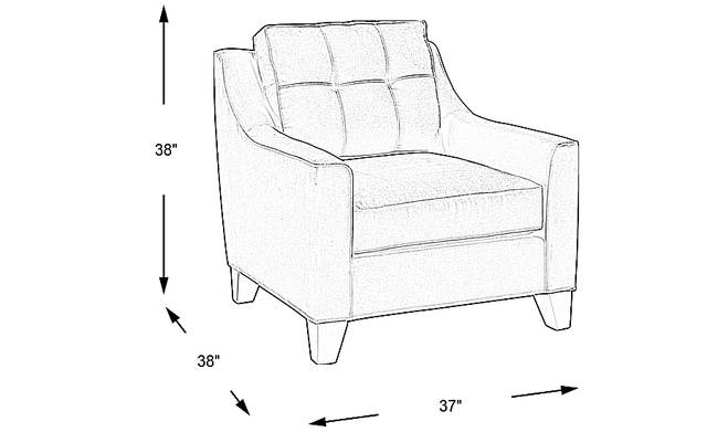 Dimension Image. Please refer to the Dimension Tab on this page for dimension details.