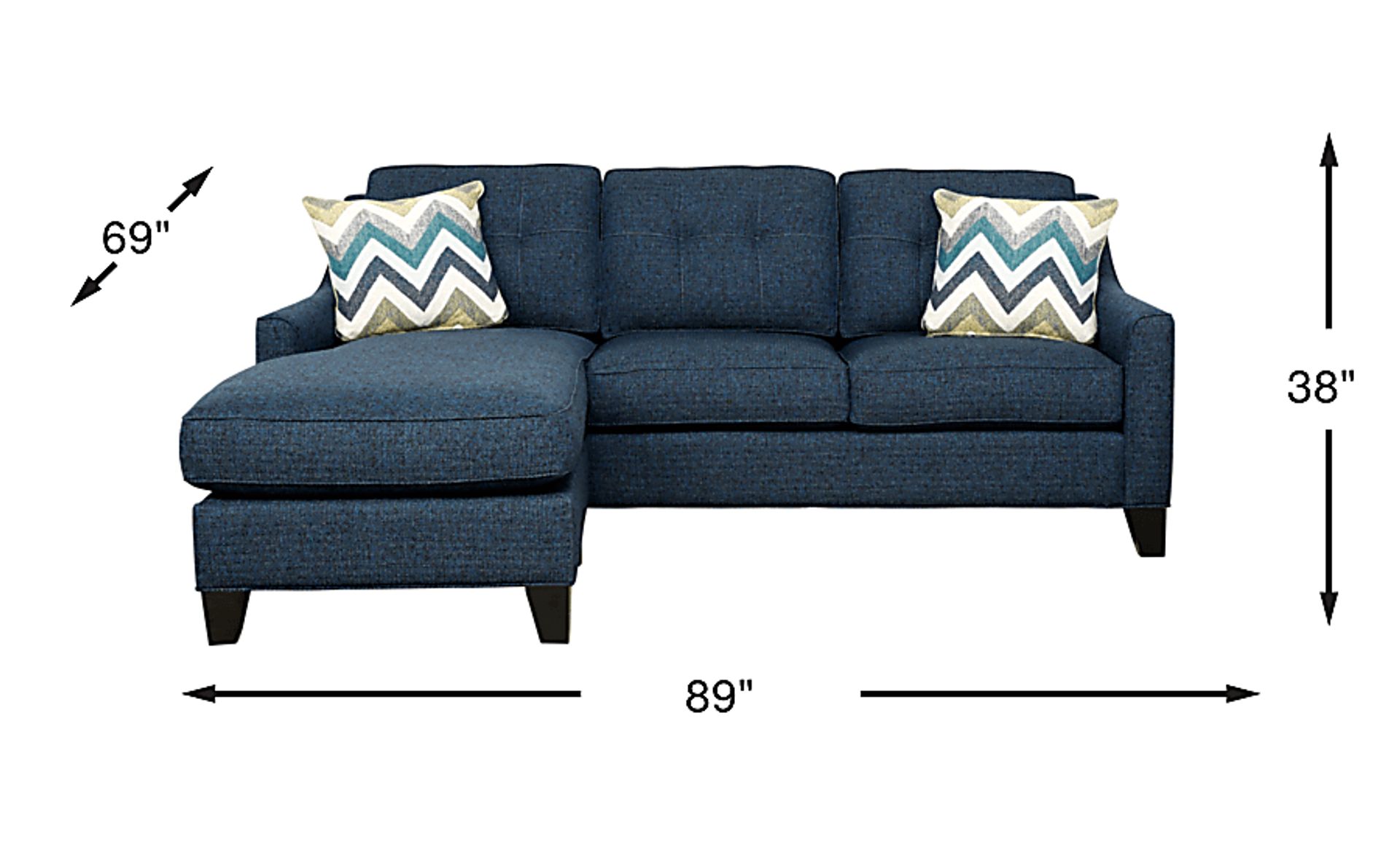 Dimension Image. Please refer to the Dimension Tab on this page for dimension details.