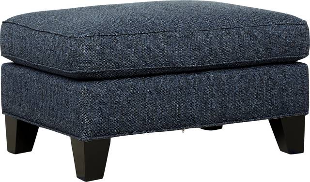 Madison Place Midnight Textured Ottoman - Thumbnail - Image 2