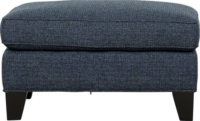 Madison Place Midnight Textured Ottoman - Thumbnail - Image 1