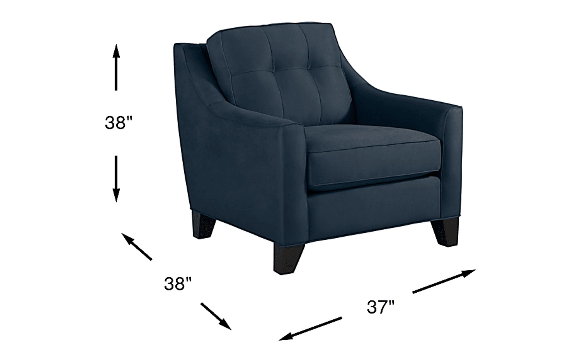 Dimension Image. Please refer to the Dimension Tab on this page for dimension details.