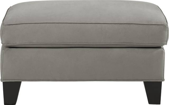 Madison Place Steel Microfiber Ottoman - Thumbnail - Image 2