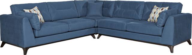 Cindy Crawford Home Marin Valley Lagoon 3 Pc Sectional - Thumbnail - Image 1