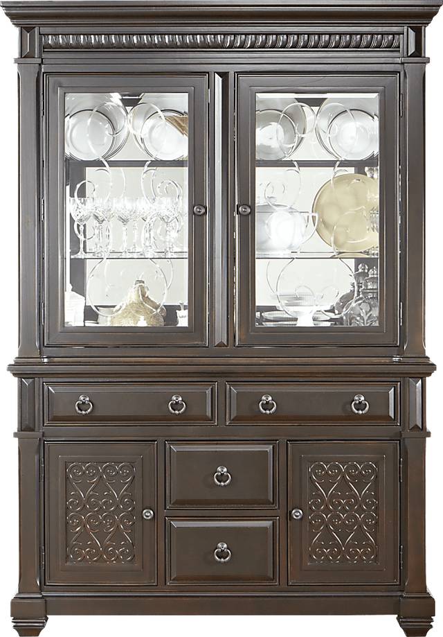 Cindy Crawford Home Marisol Park 2 Pc China Cabinet - Thumbnail - Image 1