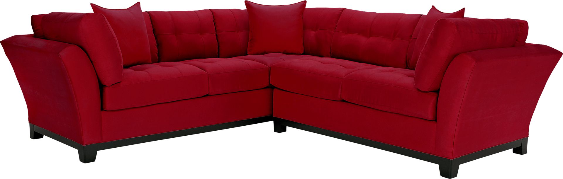 Cindy Crawford Home Metropolis Cardinal 2 Pc Sectional - Image 1