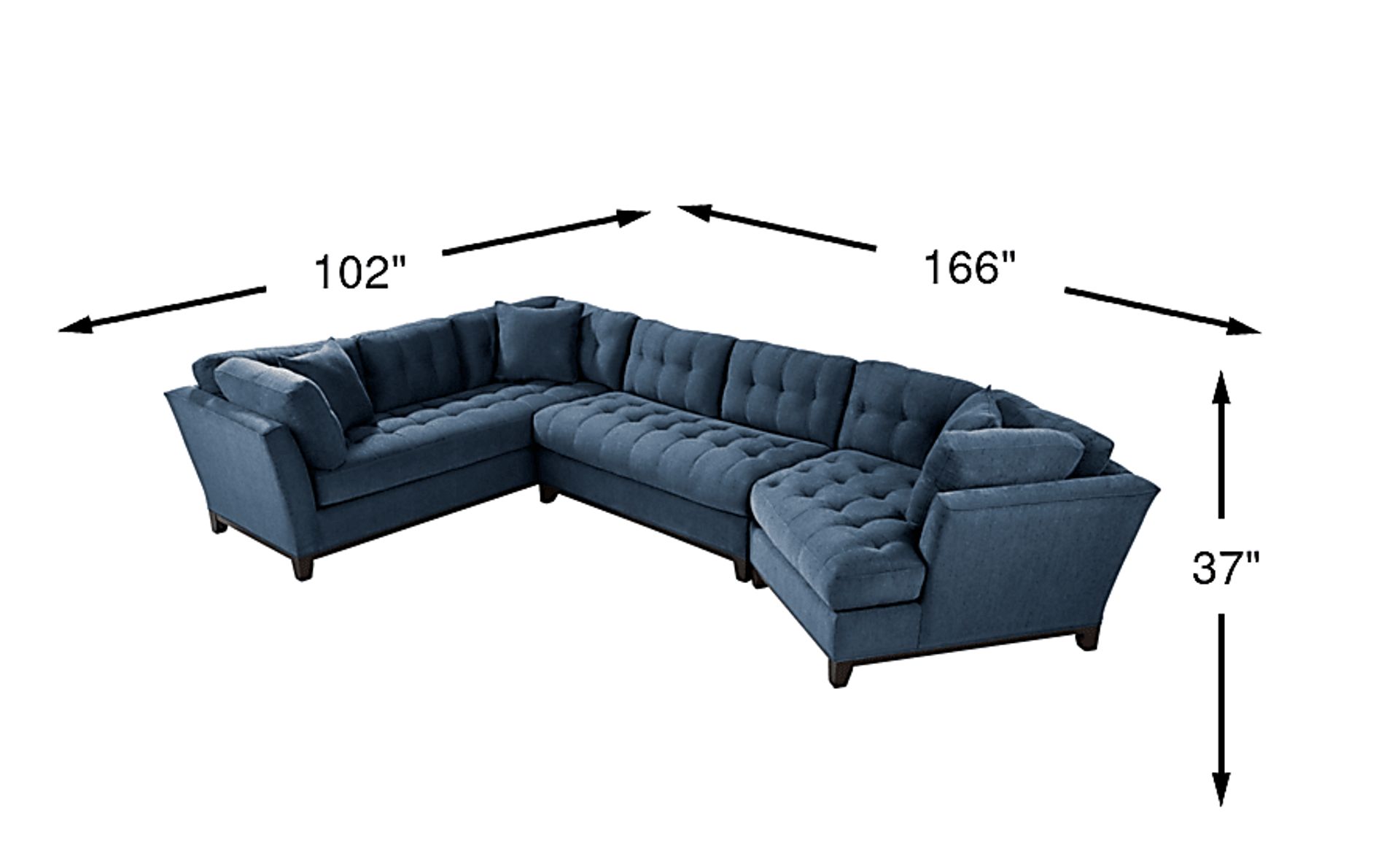 Dimension Image. Please refer to the Dimension Tab on this page for dimension details.