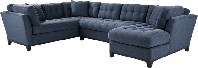 Metropolis Way Ink Textured 3 Pc Sectional - Thumbnail - Image 3