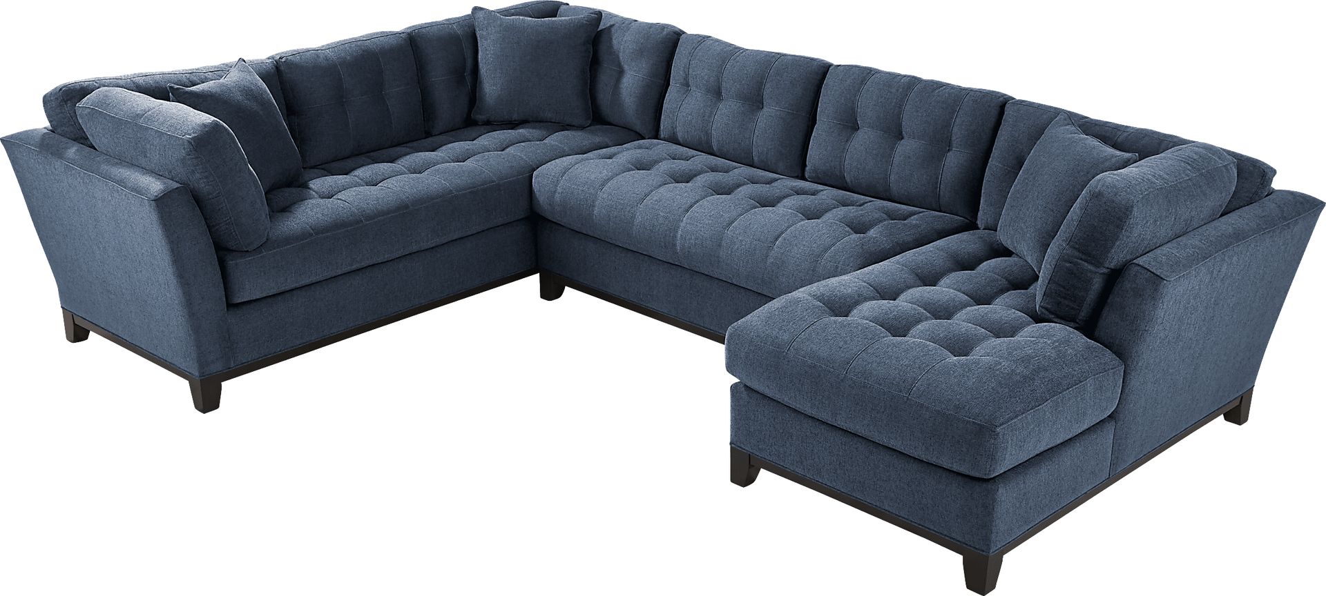 Metropolis Way Ink Textured 3 Pc Sectional - Image 1