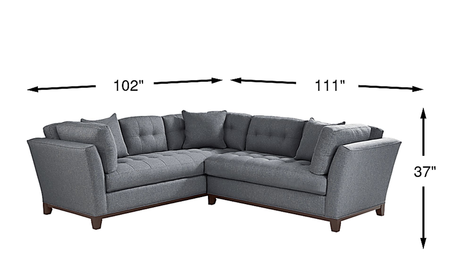 Dimension Image. Please refer to the Dimension Tab on this page for dimension details.